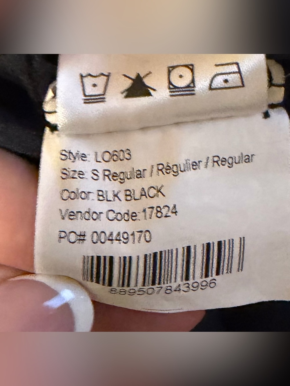 Landau 8 pocket scrub jumpsuit black small - Picture 11 of 11